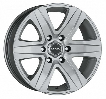 Диск MAK Stone 6 8,0x18 6x139,7 ET35 DIA 106,1 Silver