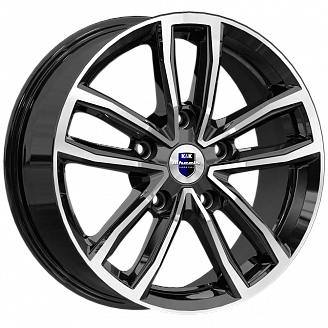 Диск K&K Каланг (KC1086-07) 6,5x17 5x114,3 ET45 DIA 60,1 Алмаз черный