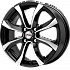 Диск iFree Дайс (KC696-09) 6x15 4x100 ET50 DIA 60,1 Блэк джек