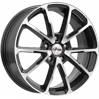 Диск iFree Skibidi (KC909-00) 6,5x17 5x114,3 ET45 DIA 67,1 Блэк джек